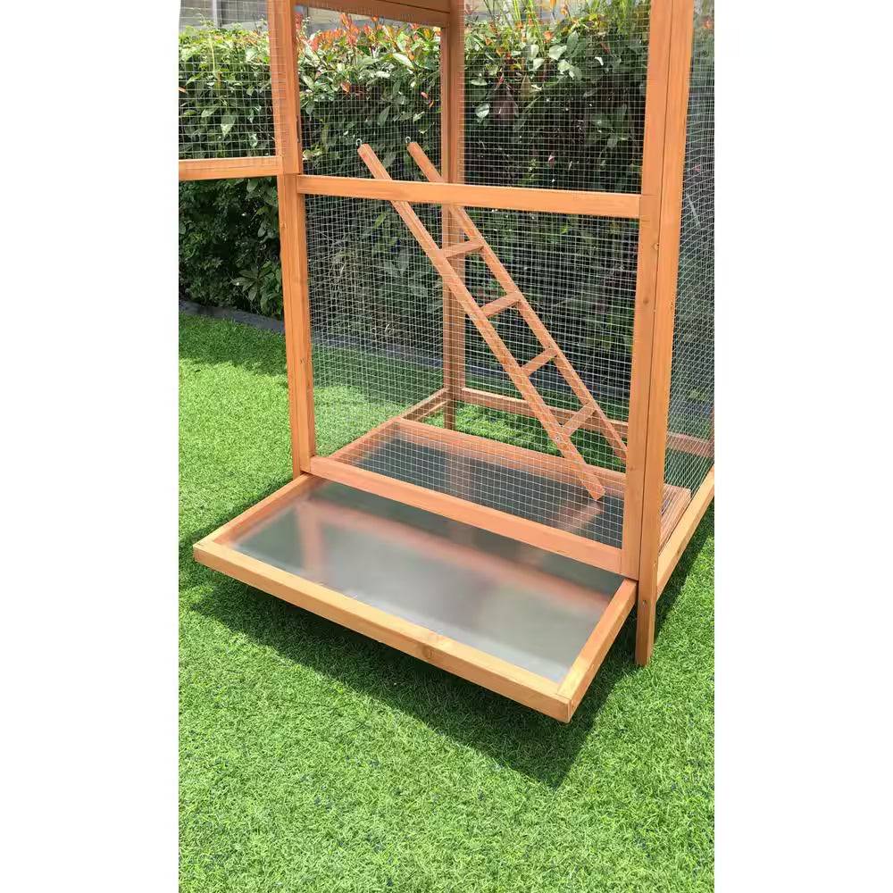 Wooden Bird Cage Outdoor for Small Birds