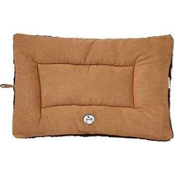 Pet Life Eco-Paw reversible eco-friendly dog bed mat with fleece and polyester cotton sides
