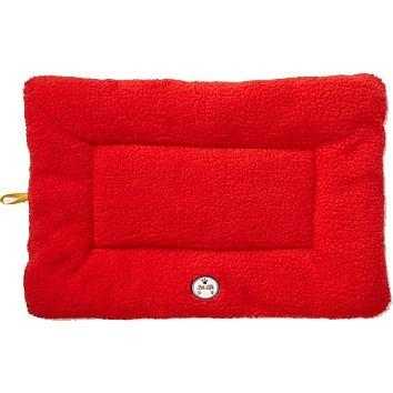 Pet Life 'Eco-Paw' reversible eco-friendly dog bed mat with fleece and polyester cotton sides
